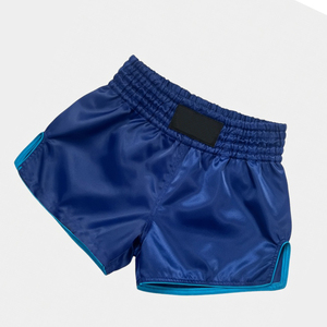Shorts de Muay Thai en gros pour usine, vêtements de sport et d'entraînement de arts martiaux, avec logo personnalisé - Product Image 4