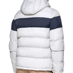 Hot Selling Hooded <b>Men</b> Puffer <b>Jacket</b> Casual Wear New Design Adults Sizes Breathable Eco-Friendly Reversible Wholesale Custom - Product Image 2