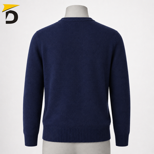 Suéter de Cachemira para Hombre Darsa Impex, Elegante, Cuello Redondo, Silueta Elegante, Textura Suave, Antiarrugas, Atractivo Premium para Invierno - Product Image 3