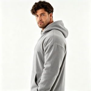 Sudadera con Cremallera para Hombre, Estilo Moderno, Personalizable, Poliéster Suave Premium, Invierno, Ecológica, Fabricante de Ropa OEM, Marca Privada - Product Image 6