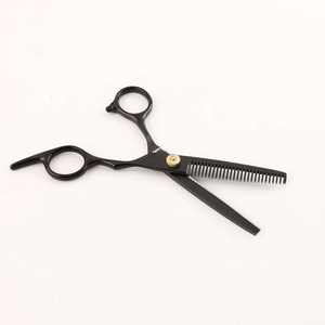 Ensemble de ciseaux de barbier professionnels OEM de haute qualité en acier inoxydable avec lames aiguisées de sécurité, lames de 6 pouces, kit de coupe de cheveux noir ANAAIF - Product Image 6