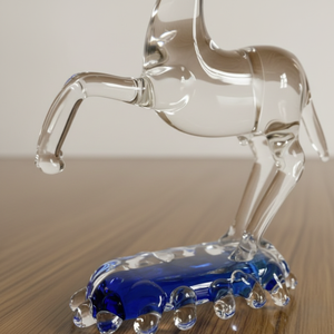 Renos de Estilo Tradicional en Vidrio Blanco con Acabado Brillante de 4-4.9 Pulgadas para Uso en Interiores de Sala de Estar - Product Image 4