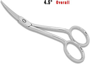 Tijeras profesionales de calidad superior aceptadas por ODM/OEM con apliques de pico de pato bordados, tijeras de sastre de acero inoxidable de 4 piezas - Product Image 5