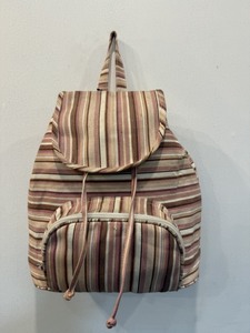 Funda Protectora para Laptop con Diseño de Rayas, Mochila Casual con Asa de Transporte y Cierre, para Llevar al Hombro - Product Image 1