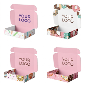 Boîtes en carton rigide personnalisées pour produits alimentaires, emballages à emporter pour boulangeries, vente en gros, solutions écologiques de marque, utilisation B2B - Product Image 3