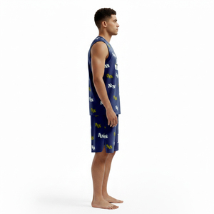 Uniforme de Baloncesto de Alta Calidad en Material 100% Poliéster, el Mejor Diseño Personalizado para Deportes al Aire Libre - Product Image 3