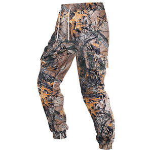 Pantalones Deportivos Ligeros de Algodón para Hombre con Logotipo Personalizado, Estampado de Camuflaje RealTree, Pantalones de Senderismo para Camping y Caza - Product Image 4