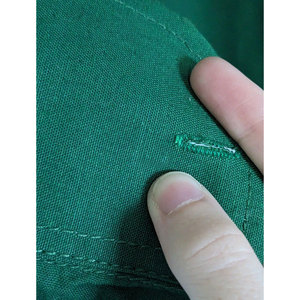 Kilts Shirt Men's Large Green Jacobite Ghillie 100% Cotton Lace Up <b>String</b> Front Scottish Apparel Shirts - Product Image 4