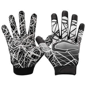 Nouveaux gants de football américain en latex imprimé de qualité supérieure, fermeture à enfiler, imperméables, compatibles écran tactile, antidérapants - Product Image 6