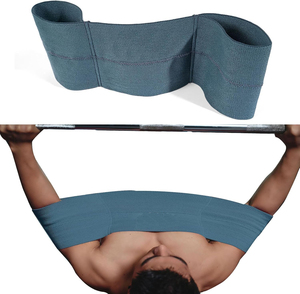 Premium Fitness Combo Set Featuring <b>Hip</b> Resistance Band Adjustable Ankle Strap Barbell <b>Pad</b> and Heavy Duty Lifting Straps 2026 - Product Image 5