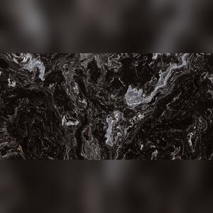 Carreaux de céramique émaillés de luxe noir intense en gros, aspect pierre veinée noir profond de haute qualité, matériau de construction pour revêtement de surface - Product Image 4