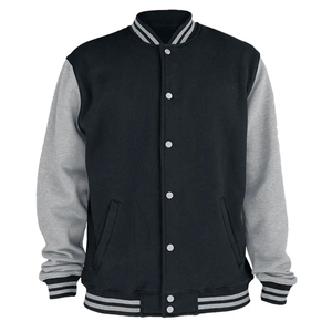 Blousons universitaires pour hommes avec manches, blousons Letterman vierges en gros, blousons de baseball pour garçons et enfants 2026 - Product Image 5
