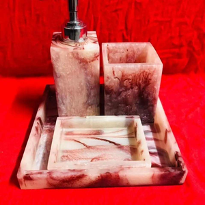 Juegos de Baño de Resina de Primera Calidad, Decorativos y Duraderos, Producto de Alta Demanda y Gran Venta para Hogares, Hoteles y Restaurantes - Product Image 2