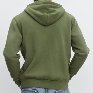 Sudadera con Capucha de Alta Calidad para Hombre, Personalizada con Logotipo, 100% Algodón, con Cremallera Completa, Sudadera Gruesa para Hombre - Product Image 2