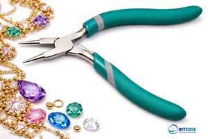 Pince de précision 3 en 1 en acier au carbone pour la fabrication de bijoux, idéale pour la création de bracelets - Product Image 2