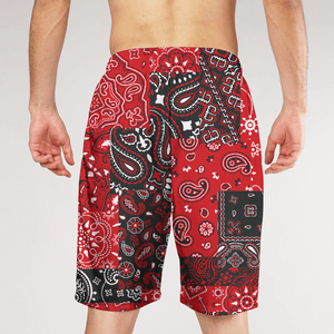 Shorts de Baño para Hombre, Color Azul Marino, con Estampado de Astronauta Surfista, de Secado Rápido, con Cordón Ajustable, Estilo Casual - Product Image 4