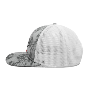 OEM Custom <b>Camo</b> Trucker Hat 6 Panel Fishing <b>Cap</b> with Embroidered Logo Adjustable Unisex Breathable Outdoor <b>Cap</b> Wholesale - Product Image 3
