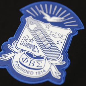 Camiseta gráfica negra Phi Beta Sigma con letras griegas y escudo de 1914, camisa de fraternidad para hombre, camiseta informal de algodón de manga corta - Product Image 4