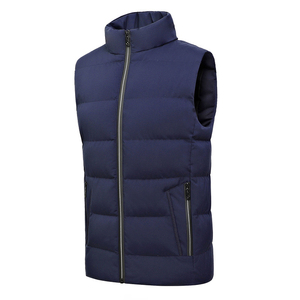 Custom Men Puffer Vest Outer Street Wear Style Winter Clothes <b>Quilted</b> Waistcoat Padded Puffer Vests Men's Women's Gilets - Product Image 1