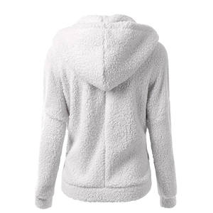 Heavyweight Sherpa Fleece <b>Hoodie</b> <b>for</b> <b>Men</b> Women Relaxed Fit Winter Casual Wear Custom Design Wholesale Manufacturer - Product Image 5