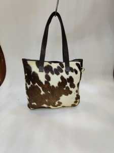 Sac fourre-tout pour femme en cuir véritable, 100% cuir véritable, fait main, couleur unie, fermeture à glissière, usage quotidien, personnalisable LTB-0440 - Product Image 2