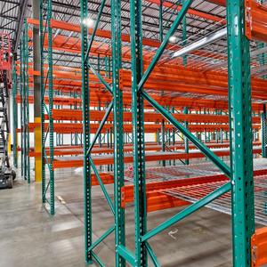 Premium Vietnam Supplier Customize RAL6000 Selective Pallet Rack Top Selling Warehouse Handling Stock US Height Bracing Standard - Product Image 3