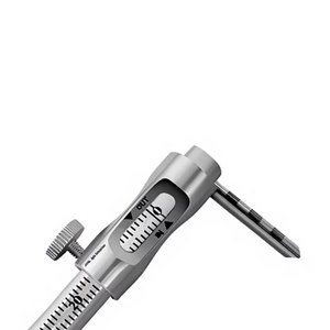<b>Sliding</b> Caliper Round Gauge 5 Inch Straight 0-80mm Precision Dental Implantology Measuring Instrument Stainless Steel Accurate - Product Image 5