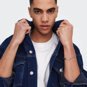 Wholesale OEM Service Button Fly Men <b>Denim</b> <b>Jacket</b> Heavyweight Japanese Selvedge <b>Denim</b> <b>Jacket</b> Vintage Raw <b>Denim</b> <b>Jacket</b> Men - Product Image 4