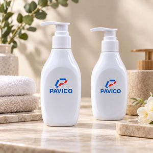 220ml Oval Cosmetic <b>Pump</b> <b>Bottle</b> 24mm Neck White Lotion <b>Shampoo</b> PET Personal Care Packaging OEM ODM Vietnam Factory Supplier - Product Image 6