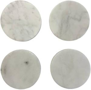 Elegant Modern Luxury Designer <b>Marble</b> <b>Coaster</b> Set High Quality Drink <b>Coasters</b> Eco-Friendly Fine Polished Surface FAIZA CRAFT - Product Image 2