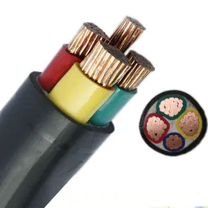 Venta caliente XLPE PVC aislado cable de alimentación subterráneo de alto voltaje