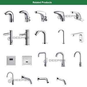 Deepss <span class=keywords><strong>Automatic</strong></span> <span class=keywords><strong>Sensor</strong></span> Waschbecken Wasserhahn Becken Wasserhähne Touch Free Chrom Messing Küche Bad Wasserhahn Wasserhähne - Product Image 6