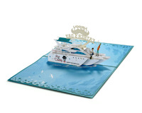 Vente en gros de cartes de vœux 3D faites à la main pour la fête des pères du Vietnam HMG Popup Paper