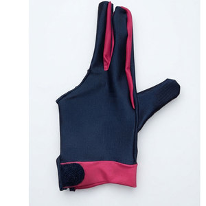 Gants de billard à trois doigts, accessoire de sport, tissu à glisse fluide, fermeture réglable pour le snooker – Approvisionnement direct usine - Product Image 3