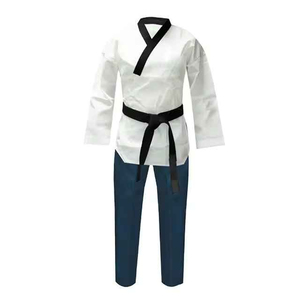 Uniforme de Karate Rojo, 100% Algodón, Transpirable, Unisex, para Adultos, Artes Marciales, Corte Regular, Teñido Liso, Disponible - Product Image 3