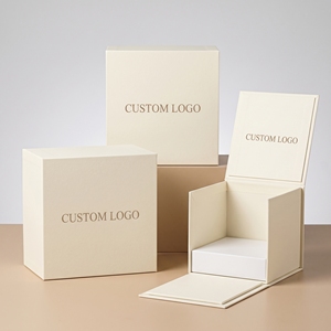 Boîtes cadeaux rigides personnalisées avec pelliculage brillant, surface lisse, impression de haute qualité pour la marque et la présentation du produit - Product Image 1