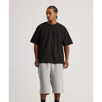 T-shirt en mélange de coton de haute qualité, coupe ajustée, noir, pour hommes, vente en gros, fabricant de t-shirts, jersey de haute qualité