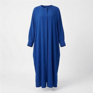 Abaya pour femmes, style tendance personnalisé, vente en gros à bas prix, vêtements islamiques, service OEM, manches longues chauve-souris - Product Image 1
