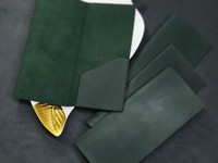 Porte-Comptes en Cuir Véritable pour Restaurant, Élégant Présentoir de Factures pour Café, Porte-Menus Personnalisable avec Logo, Porte-Tickets LBH-0003B
