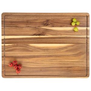 Planche à découper en bois de noyer rectangulaire avec poignée, plateau de service réversible, gravure personnalisée M Famille Miller - Product Image 3