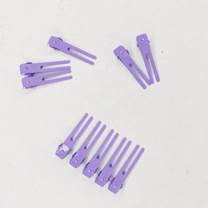 Clips d'extensions capillaires en acier inoxydable de qualité supérieure, couleur personnalisée, nouveau design, extensions à clipser/tisser/coudre - Product Image 1