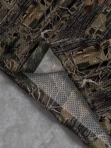 Maillot de football américain ample et oversize en maille camouflage, col en V, personnalisé, style streetwear rétro vintage, motif camouflage Real Tree - Product Image 5