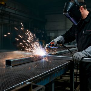 Couverture de soudage en fibre de verre enduite de silicone 4 x 6 pieds, résistante à la chaleur jusqu'à 1800°F, pour la protection et la sécurité, fournitures de soudage et de brasage - Product Image 2