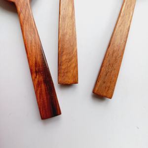 Mini cuillère à épices en bois, Logo personnalisé, vente en gros, service d'assaisonnement en bois de rose fabriqué au Vietnam, haute qualité - Product Image 3