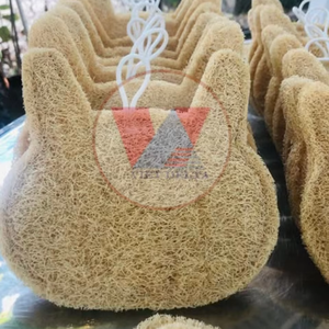 Juguetes Naturales de Lufa para Mascotas, Juguetes Masticables para Perros y Gatos, Limpieza Dental, Formas de Pez, Donut y Flor, OEM Hechos a Mano en Vietnam, Venta al por Mayor, Set ANGLE - Product Image 6