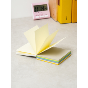 ซื้อสมุดโน๊ตสีแบบสุ่ม150แผ่นบันทึก - Product Image 1