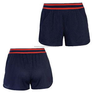 Short d'entraînement côtelé double couche de haute qualité pour femmes short deux tons pour femmes - Product Image 1