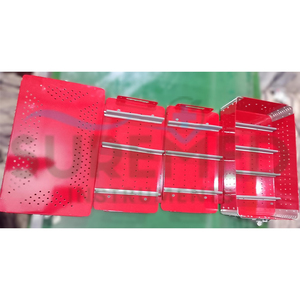 Aluminum Surgical Tray Sterilization Box Medical Instrument Storage Aluminum Surgical Tray Sterilization Box Reusable - Product Image 5