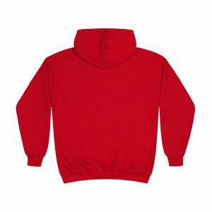เสื้อฮู้ดสีแดงเรียบแบบกำหนดเอง ยูนิเซ็กส์ ผ้าฟลีซหนาน้ำหนักมาก 100% ผ้าฝ้าย เสื้อกันหนาวแห้งเร็ว 370 กรัม - Product Image 3