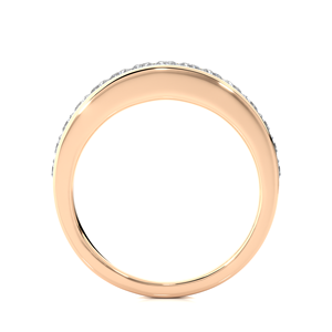 Round Shaped Band Lab Created 15 Pieces of Engagement Wedding <b>Diamond</b> <b>Ring</b> with IGI Certified for Wholesale Export - Product Image 6
